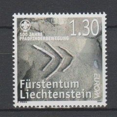 Liechtenstein 2007 1436 100 Jaar Padvinderij