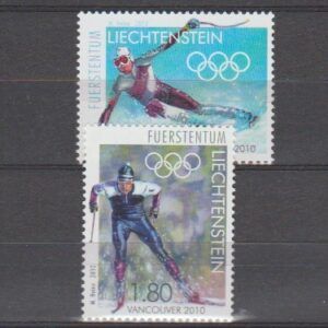 Liechtenstein 2010 1543-1544 Olympische Spelen Vancouver