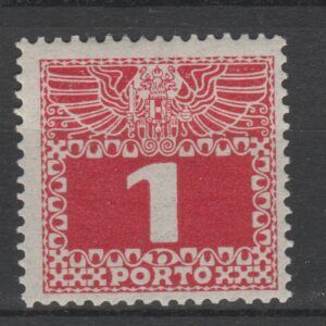 Oostenrijk 1908 34y Port