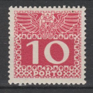 Oostenrijk 1908 38z Port