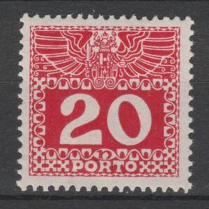 Oostenrijk 1908 40z Port