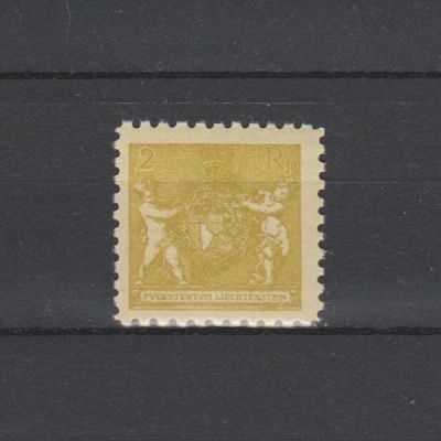 Liechtenstein 1921 45 A Landeswappen mit Putten