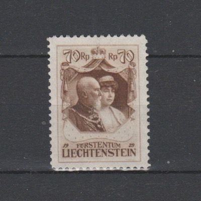 Liechtenstein 1929 93 Vorstenpaar