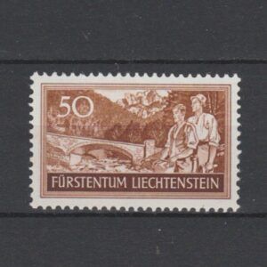 Liechtenstein 1937 155 Bruggenbouw