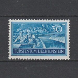 Liechtenstein 1937 154 Rivierkade aanleg