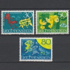 Liechtenstein 1968 497-499 Sagen