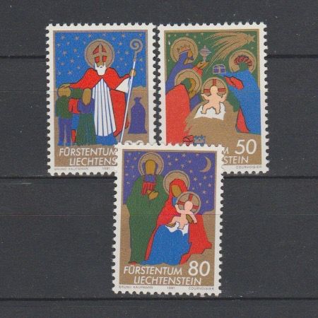Liechtenstein 1981 788-790 Kerstmis