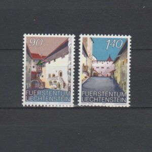 Liechtenstein 1987 919-920 Kasteel Vaduz