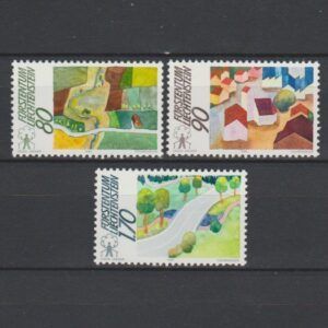 Liechtenstein 1988 939-941 Europese Campagne voor het Landelijk Gebied