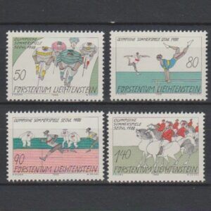 Liechtenstein 1988 947-950 Olympische Spelen