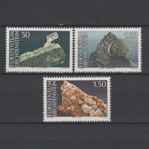 Liechtenstein 1989 981-983 Mineralen
