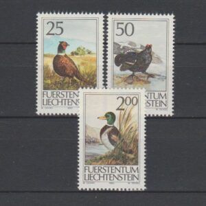 Liechtenstein 1990 997-999 Vogels