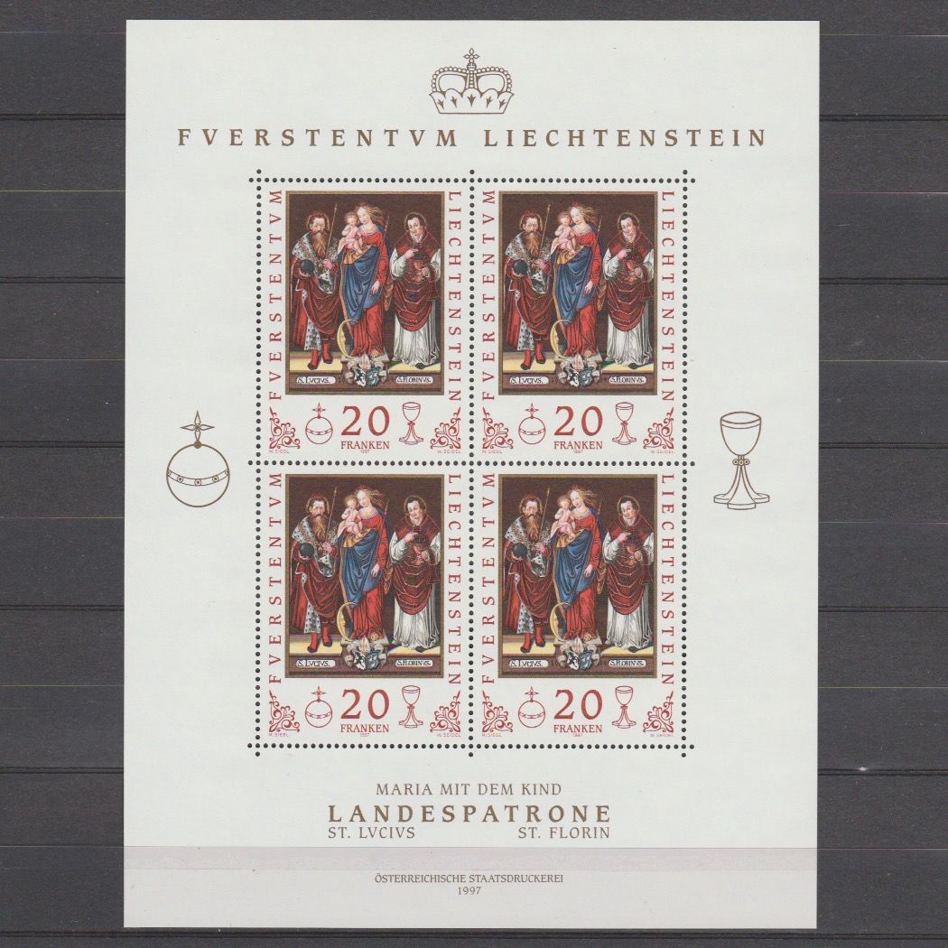 Liechtenstein 1997 1151 KB Landsbeschermers