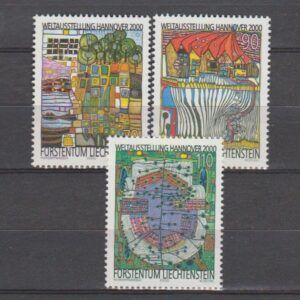 Liechtenstein 2000 1235-1237 EXPO Hannover
