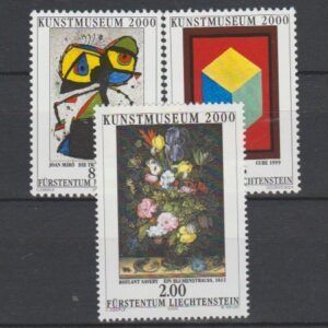 Liechtenstein 2000 1245-1247 Opening Kunstmuseum Vaduz
