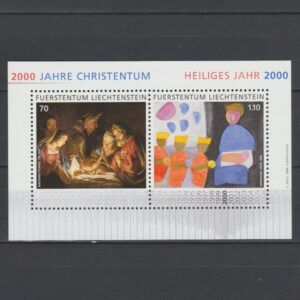 Liechtenstein 2000 Blok 17 2000 Jaar Christendom