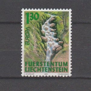 Liechtenstein 2001 1255 Europa