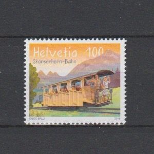 Zwitserland 2018 2551 125 Jaar Stanserhorn Spoorlijn