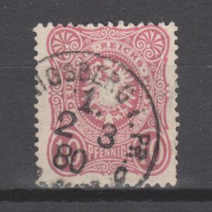 Duitsland 1875 33 b Rijksadelaar gestempeld gekeurd