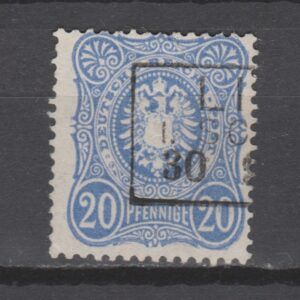 Duitsland 1875 34 b Rijksadelaar gestempeld gekeurd