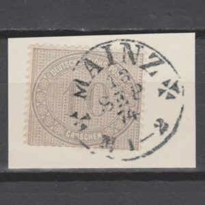 Duitsland 1872 12 Binnendienst gestempeld (vals)