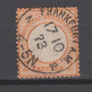 Duitsland 1872 15 Brustschild gestempeld