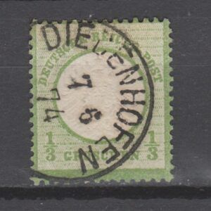 Duitsland 1872 17 Brustschild Diedenhofen gestempeld