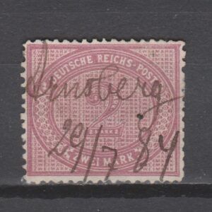 Duitsland 1875 37 b geschreven gekeurd
