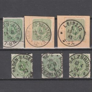 Duitsland 1880 39 gestempeld