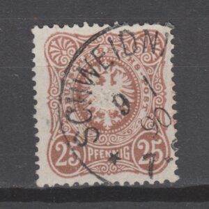 Duitsland 1880 43 ca gestempeld gekeurd