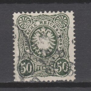 Duitsland 1880 44 d gestempeld gekeurd