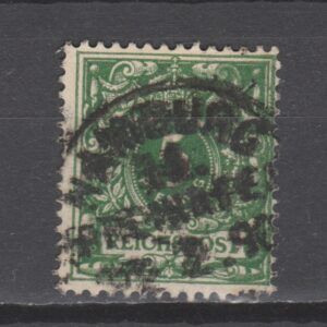 Duitsland 1889 46 aa Cijfer gestempeld gekeurd
