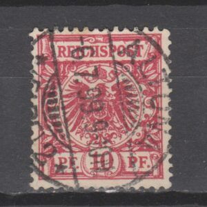 Duitsland 1889 47 e Kroon/Adelaar gestempeld gekeurd