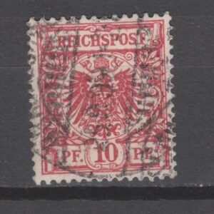 Duitsland 1889 47 ea Kroon/Adelaar gestempeld gekeurd