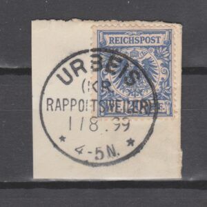 Duitsland 1889 48 Kroon/Adelaar Urbeis gestempeld