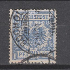 Duitsland 1889 48 a Kroon/Adelaar gestempeld gekeurd