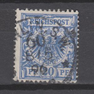 Duitsland 1889 48 aa Kroon/Adelaar gestempeld gekeurd