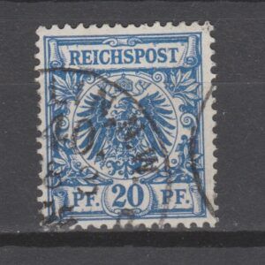 Duitsland 1889 48 ba Kroon/Adelaar gestempeld gekeurd