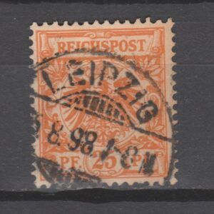 Duitsland 1889 49 ba Kroon/Adelaar gestempeld gekeurd