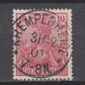 Duitsland 1900 56 Germania gestempeld Kremperheide