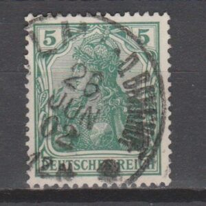 Duitsland 1902 70 a Germania gestempeld gekeurd