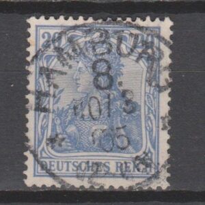 Duitsland 1902 72 Germania gestempeld