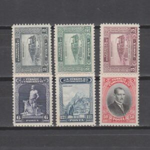 Turkije 1929 885-890 ongebruikt