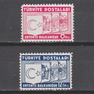Turkije 1937 1014-1015 Balkanentente