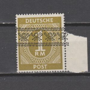 Duitsland 1948 Bizone A IX/I Bandopdruk gekeurd BPP Schlegel