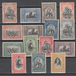 Portugal 1927 440-454 De geschiedenis van Portugal ongebruikt