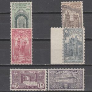 Portugal 1931 553-558 Antonius van Padua