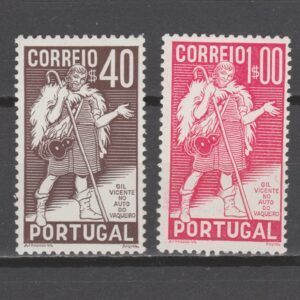 Portugal 1937 599-600 Gil Vicente