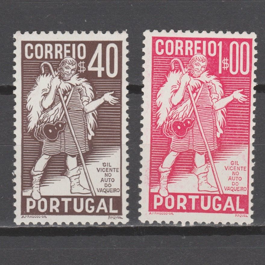 Portugal 1937 599-600 Gil Vicente