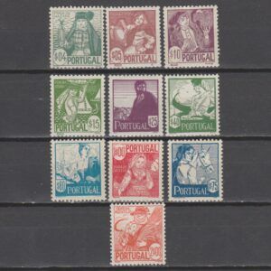 Portugal 1941 632-641 Klederdrachten
